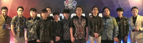 EVOS dan ONIC Gunakan Batik di Acara MSC Gala 2023